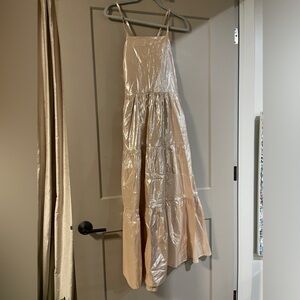 Gap rose gold sundress size medium